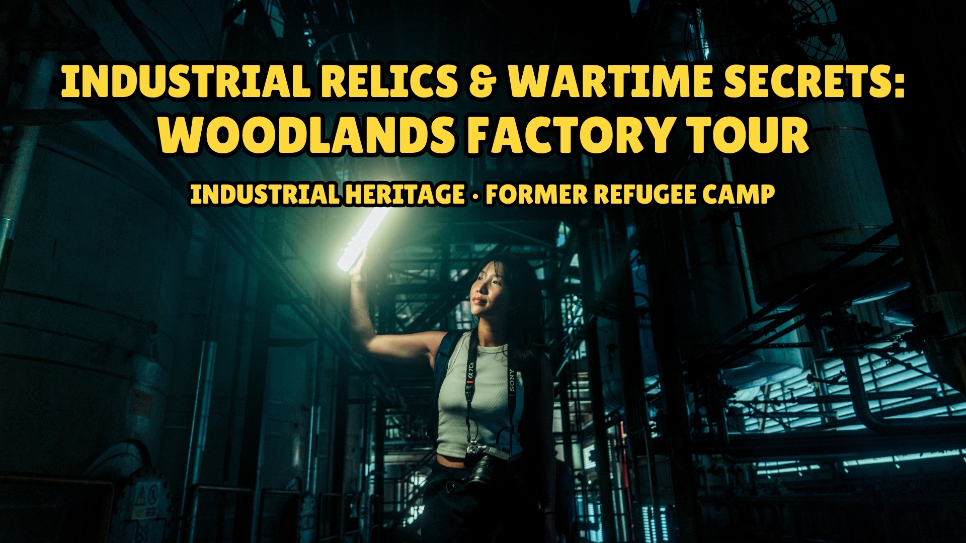 Industrial Relics & Wartime Secrets Woodlands Factory Tour