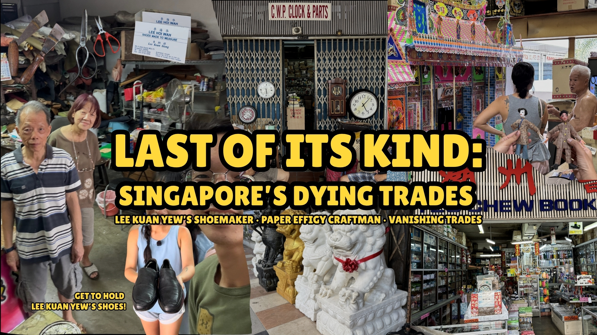 Last Of Its Kind: Singapore's Dying Trades Tour