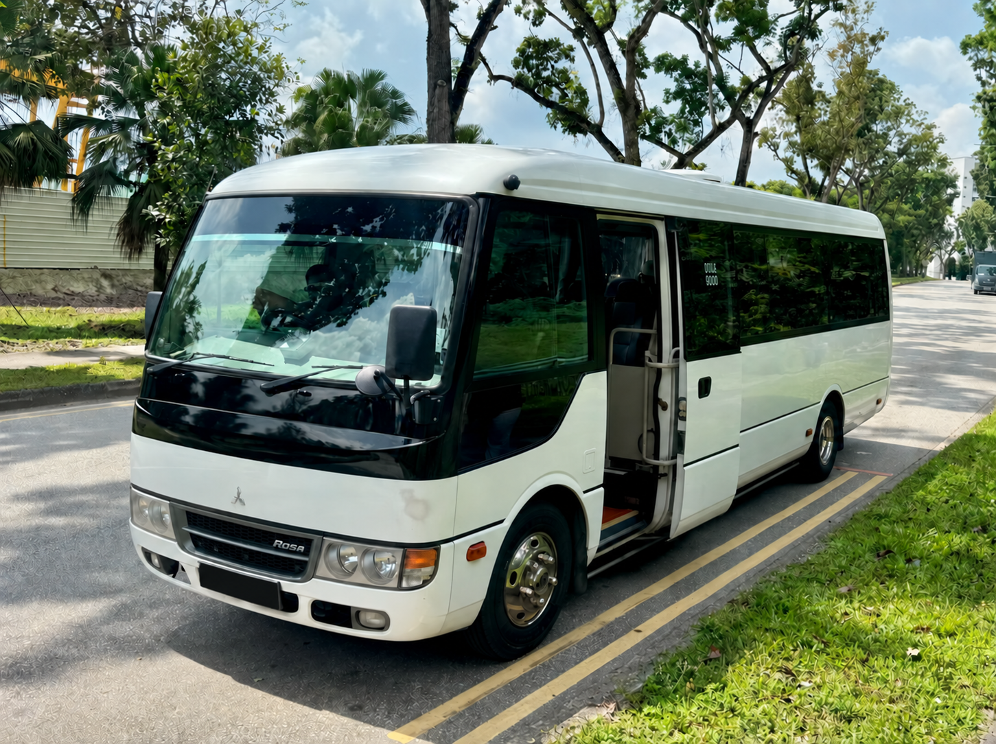 Coach transport arranged for a travel group