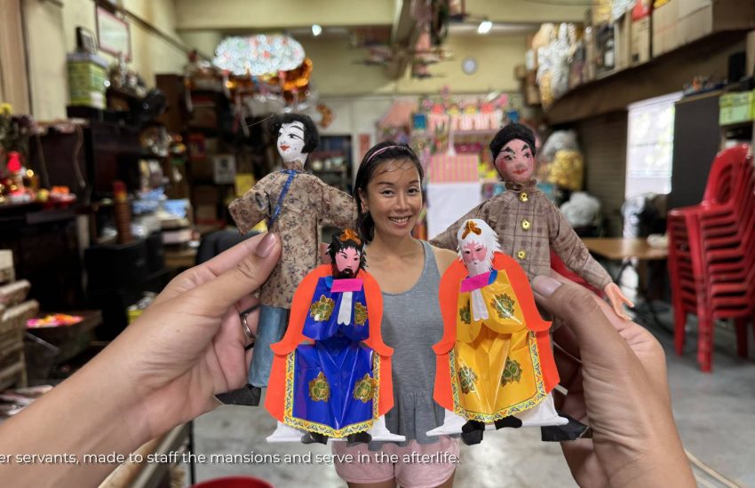Learn about the Chinese traditions and the dying craft of paper effigy making