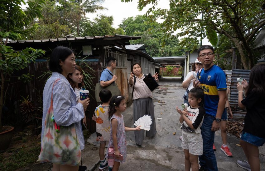 Learn about the kampong's landlady and origins